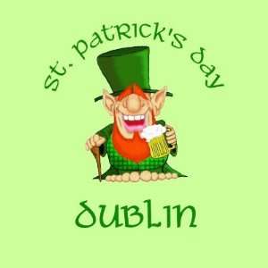 St Patricks Day Dublin Magnet 