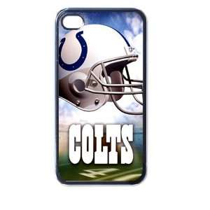 colts iphone case for iphone 4 and 4s black Cell Phones 