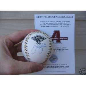  Joe Crede Signed Baseball   Whitesox Aaa coa 2006 Allstar 