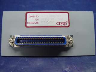 Cirris Systems 50 Pin Ribbon Connector Female Adapter ABRM 50  