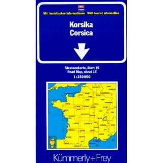 Corsica (Regional Maps   France) 9783259012956  Books