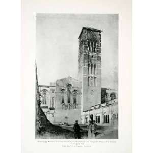  1928 Print Los Angeles Cathedral Bertram Grosvenor Goodhue 