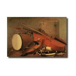  Musical Instruments Giclee Print