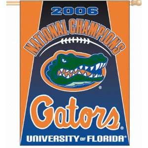  Florida Gators 2006 BCS National Champions Banner Sports 