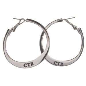  CTR Hoop Earrings/Mixed Metal Jewelry
