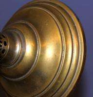 Antique Austrian R.Ditmar Wien Brass Plated Gas Lamp  