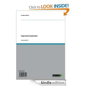 Organisationsnetzwerke (German Edition) Claudia Schreck  
