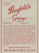 Penfolds Grange 2003 