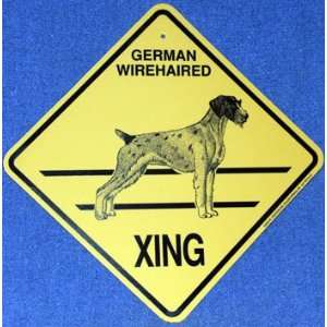  German Wirehaired Pointer   Xing Sign 