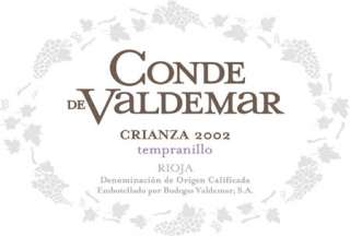 Conde de Valdemar Rioja Crianza 2002 