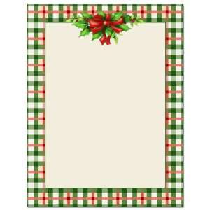  Traditional Plaid Letterhead (Case of 1)