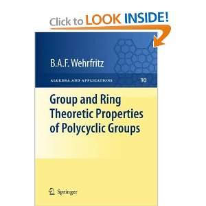  Group and Ring Theoretic Properties of Polycyclic Groups 