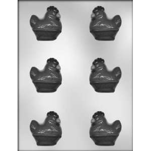    CK Products 3 D Hen on Basket Chocolate Mold