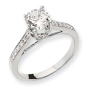   Diamond Engagement Ring Diamond quality AA (I1 clarity, G I color