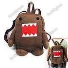 Newe Figure Cartoon Cute Plush Backpack Soft Shoulder School Bag Brown 