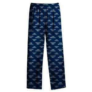  Seattle Seahawks Youth Blue Printed Logo Sleep Pants 