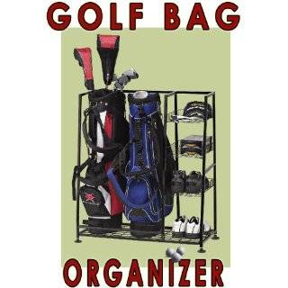 Deluxe Golf BAG Organizer  Golf Bag and Equipment Organizer  Rack 