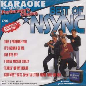  Karaoke Best of N Sync Artist Not Provided Music