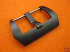 NEW 20mm PRE V Buckle PVD Black Spring Bar Fit PANERAI items in 