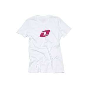  One Industries Womens Numero Uno T Shirt   Medium/White 