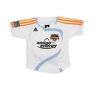  Houston Dynamo Toddler Replica Away Jersey   White/Orange 