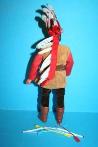 Vintage Lone Ranger Figure doll Gabriel RED SLEEVES   