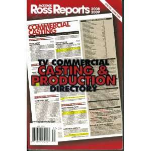   Production Directory. Special Directory) Backstage Ross Reports