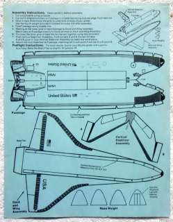 NASA SPACE SHUTTLE Lyndon B. Johnson Space Center Glider Kit