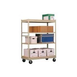 Penco 3507xP Inventory Carts with Particle Board Deck Dimensions (W x 