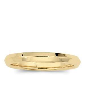    14K Yellow Gold 02.50 MM Knife Edge Comfort Fit Band Jewelry