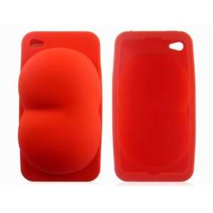 Cute Funny Silicone Skin Case Cover for iPhone 4 4G Gen