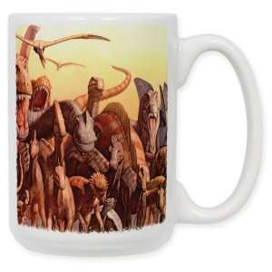  Dino Reunion 15 Oz. Ceramic Coffee Mug