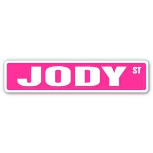 com JODY Street Sign name kids childrens room door bedroom girls boys 