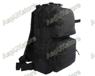 Molle Tactical Assault Hiking Hunting Backpack Bag BK A  