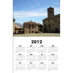  Pyrenees 2012 One Page Wall Calendar 11x17 inch on Glossy 