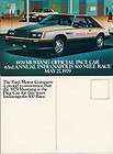 NOS 1979 FORD MUSTANG OFFICIAL PACE CAR INDIANAPOLIS 500 RACE ORIGINAL 