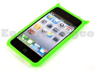 Devil Silicone Case iPod Touch 4 4G 4th Gen Green  
