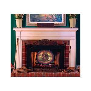 ST. LOUIS CARDINALS Team Logo STAINED GLASS FIREPLACE 