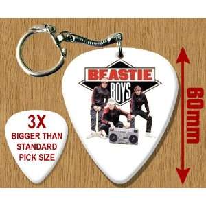  Beastie Boys BIG Guitar Pick Keyring Musical Instruments