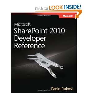  Microsoft SharePoint 2010 Developer Reference [Paperback 