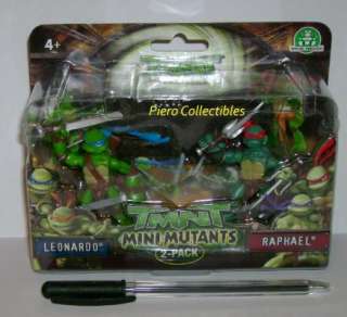 Mini Action figures with accessories, 8cm tall (3 inch), never removed 