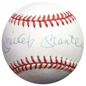 Mickey Mantle Autographed Signed AL Baseball UDA #UDT16705  