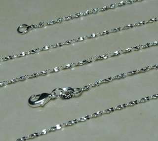Wholesale 10pcs Silver Starry Sky Chain Necklace 1.2mm  