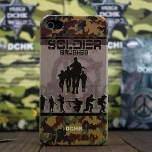  DCHK Peace War Stylish Case for iphone 4 Soldier, Military 
