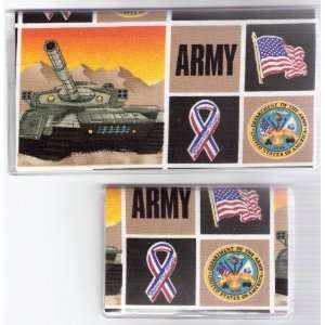   Cover Debit Set Made with United States Army Fabric 
