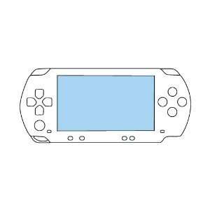  ZAGG invisibleSHIELD for Sony PSP Slim (Screen 