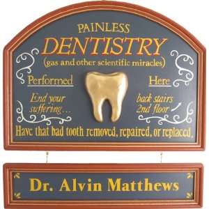  Dentist Sign Personalized