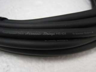 Harmonix harmonic strings hs101, 4m pair speaker cables  