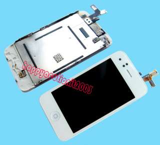 Touch Digitizer+LCD Screen Assembly fr Iphone 3GS White  