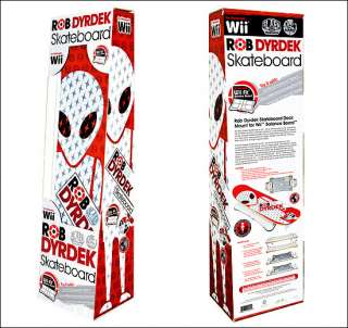 Rob Dyrdek SKATEBOARD 4 Balance Board Nintendo Wii Fit Accessory ALIEN 